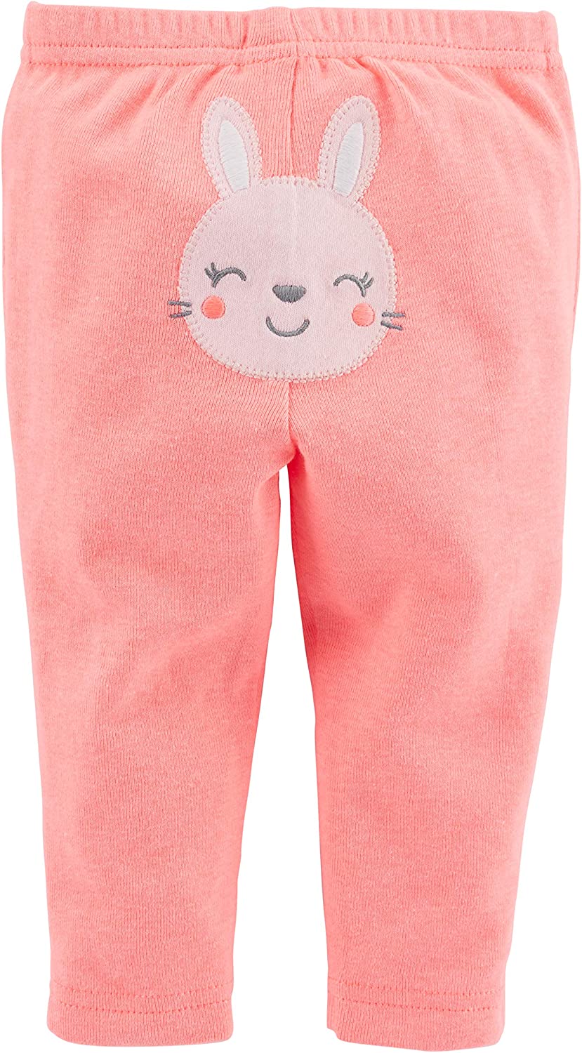 Simple Joys by Carter's Baby Girls' 6-Piece Bodysuits (Short and Long Sleeve) and Pants Set - Image 4